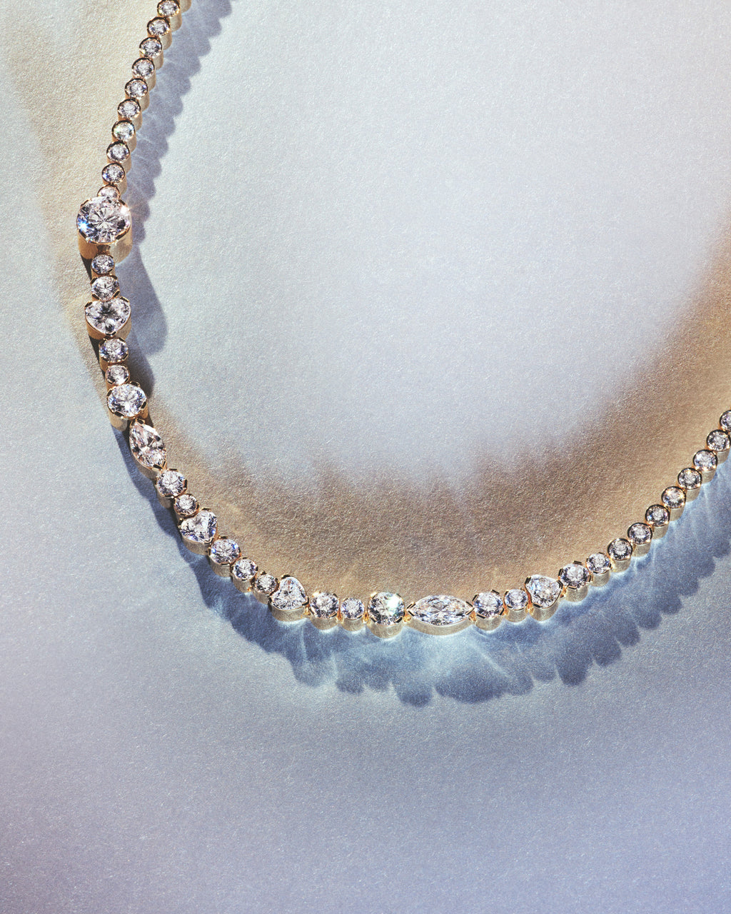 Collier de Amis diamond necklace.