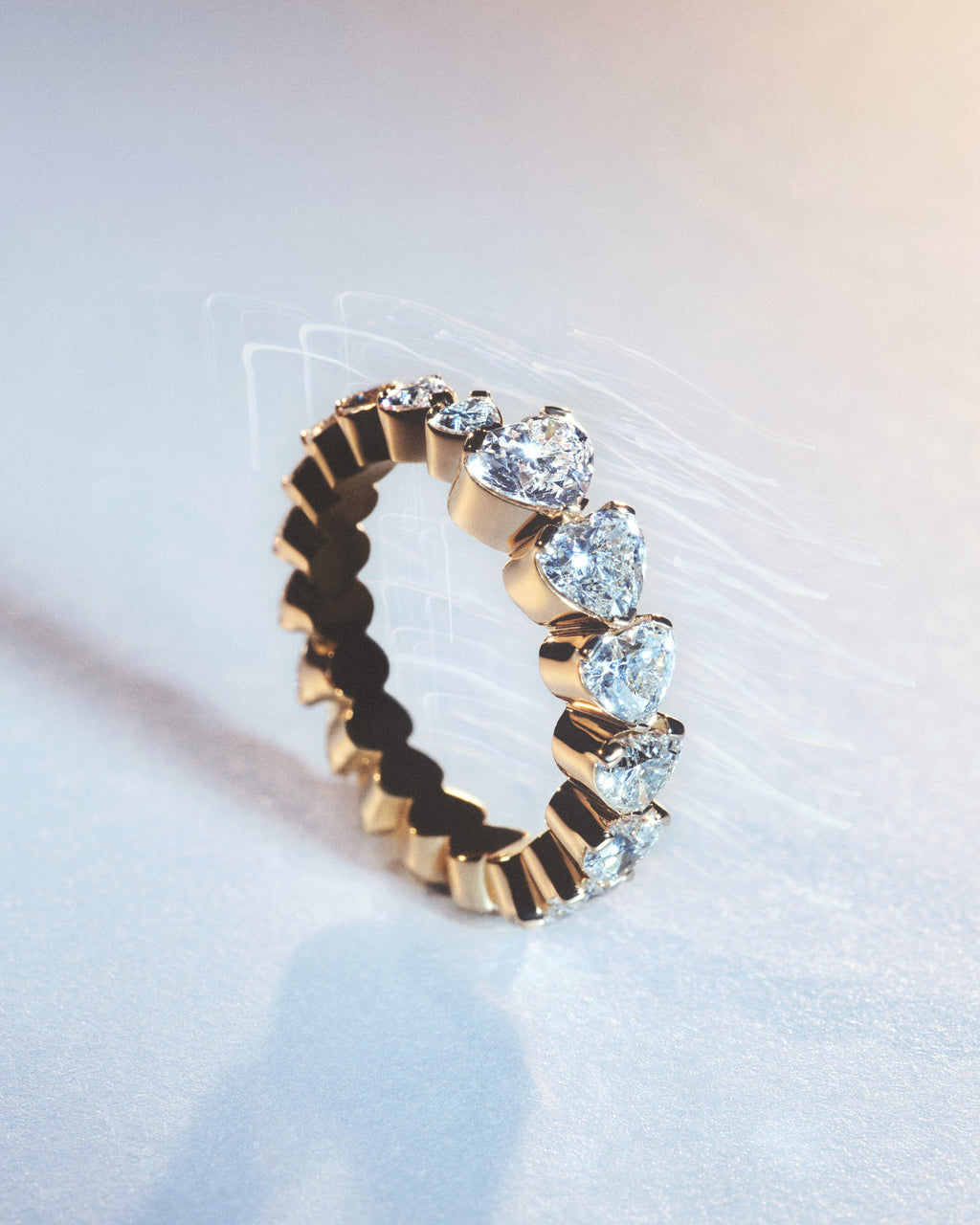 Ensemble Baronesse diamond ring.