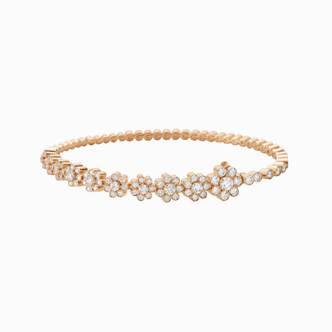 Fleur de Tennis Bracelet Rose