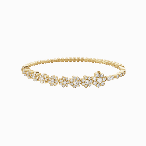Fleur de Tennis Bracelet
