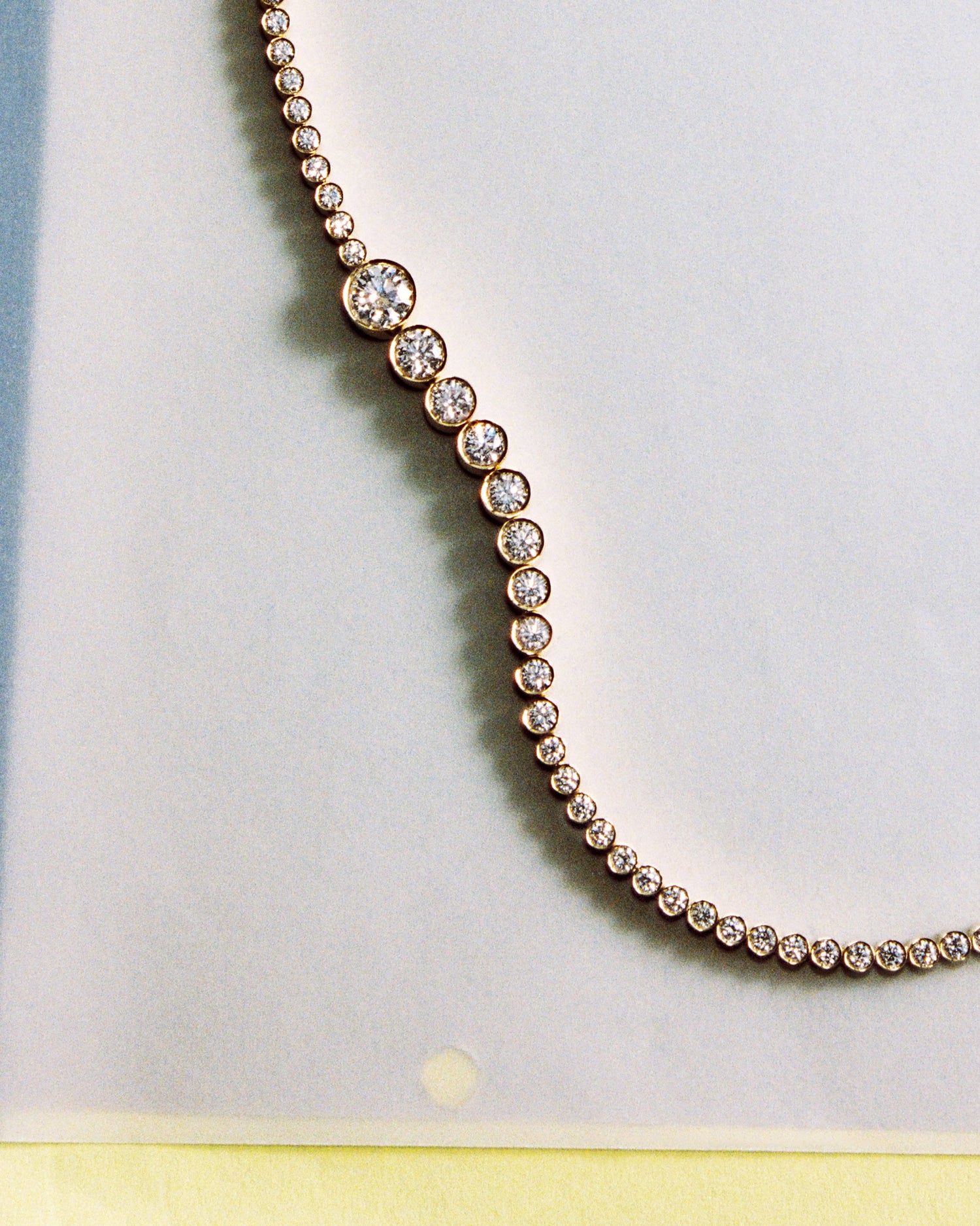 Ensemble Royal diamond necklace.