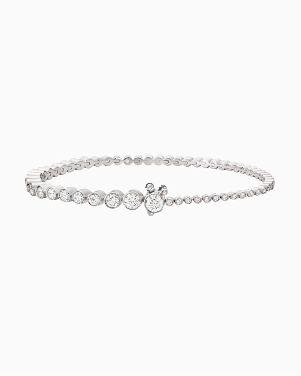 Bracelet de Tennis Blanc