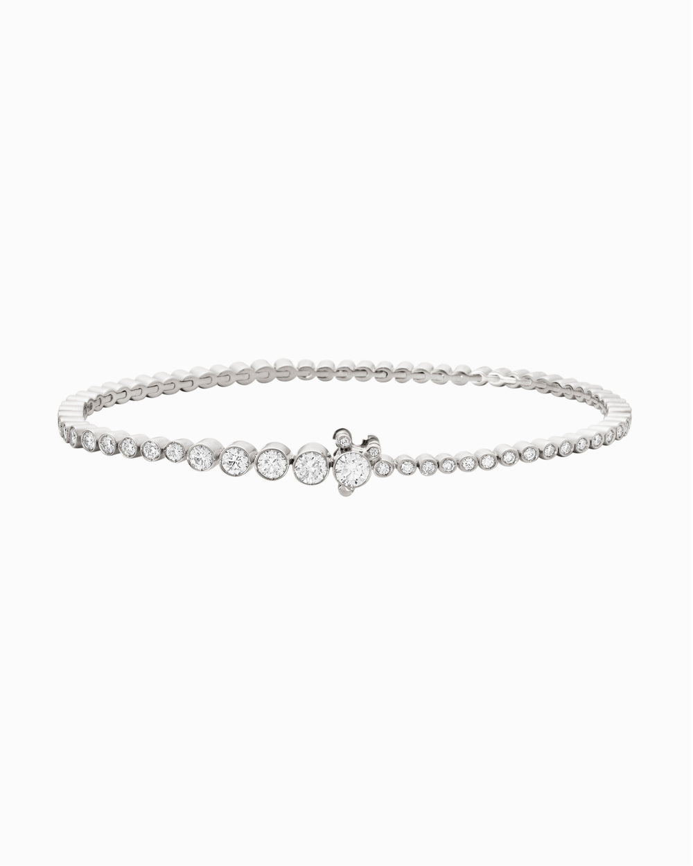 Bracelet de Tennis Classique Blanc