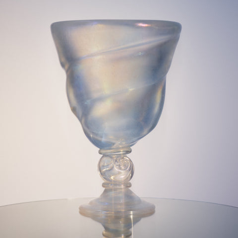 Cellophane glass vase designed by Sophie Bille Brahe.