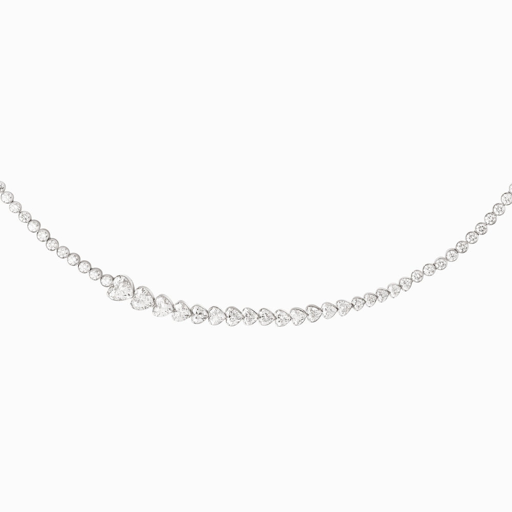 Coeur de Tennis Blanc