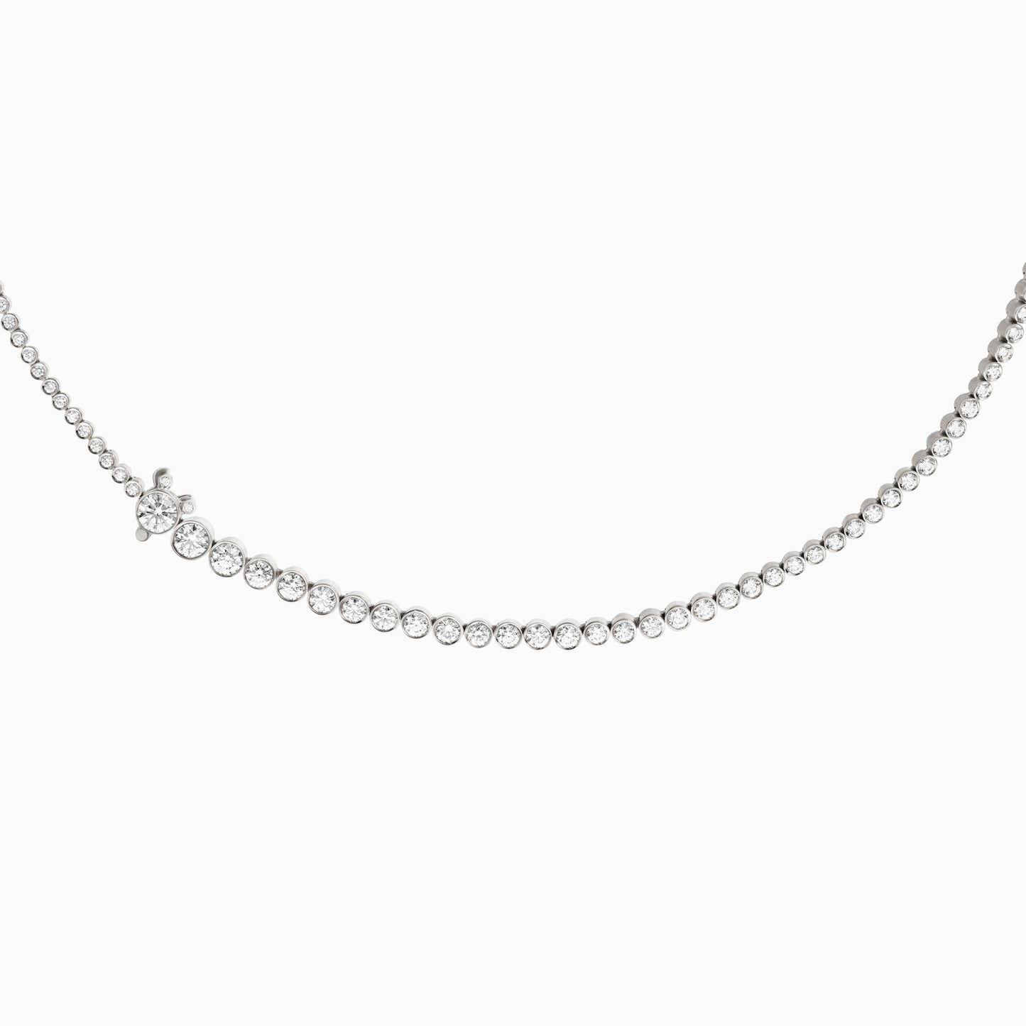 Collier de Tennis Blanc