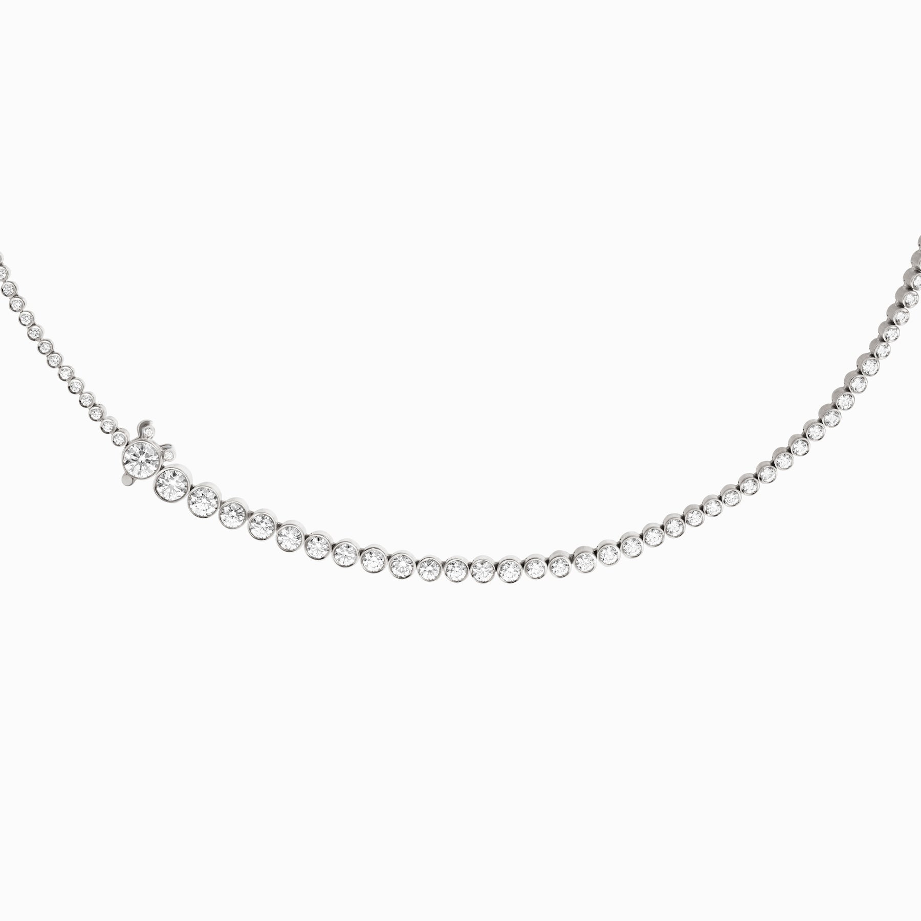 Collier de Tennis Blanc