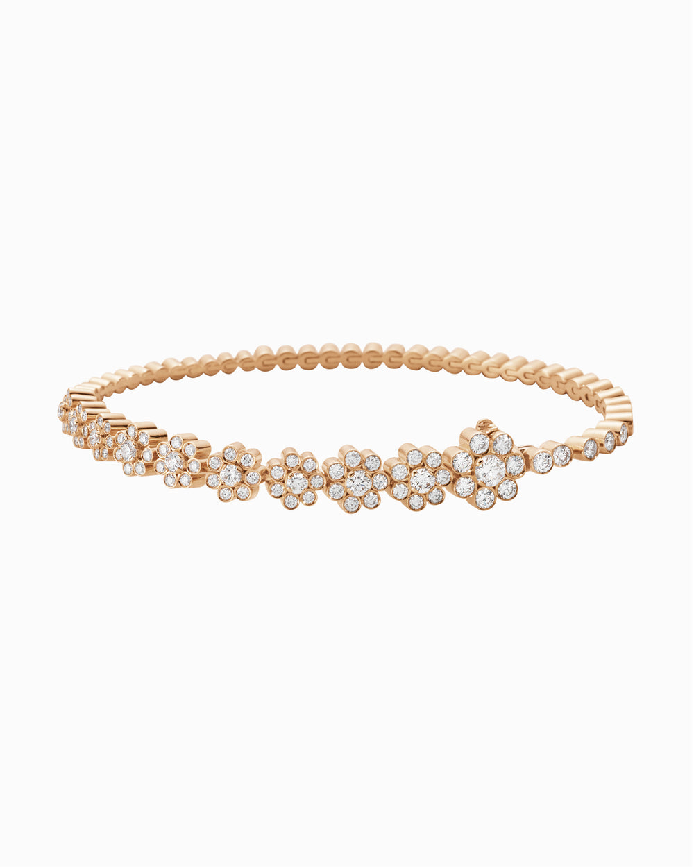 Fleur de Tennis Bracelet Rose