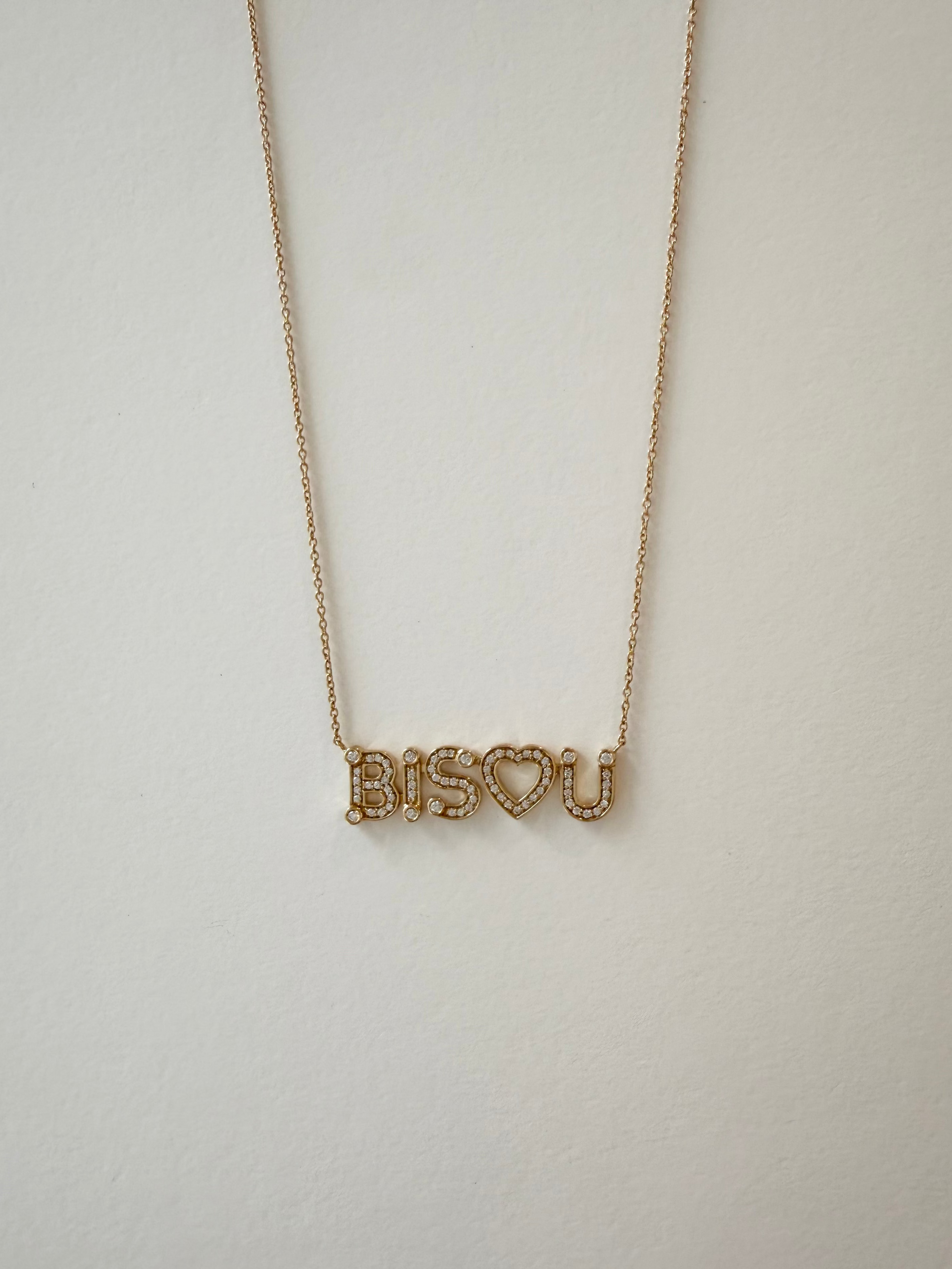 Grand lettre de Bisou