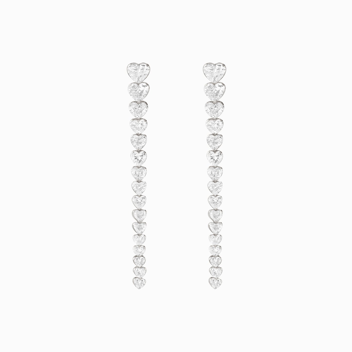 Promenade de Coeurs Blanc