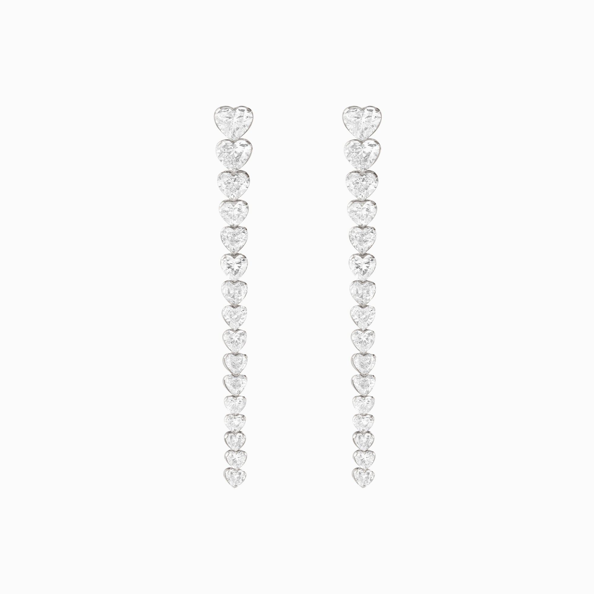 Promenade de Coeurs Blanc