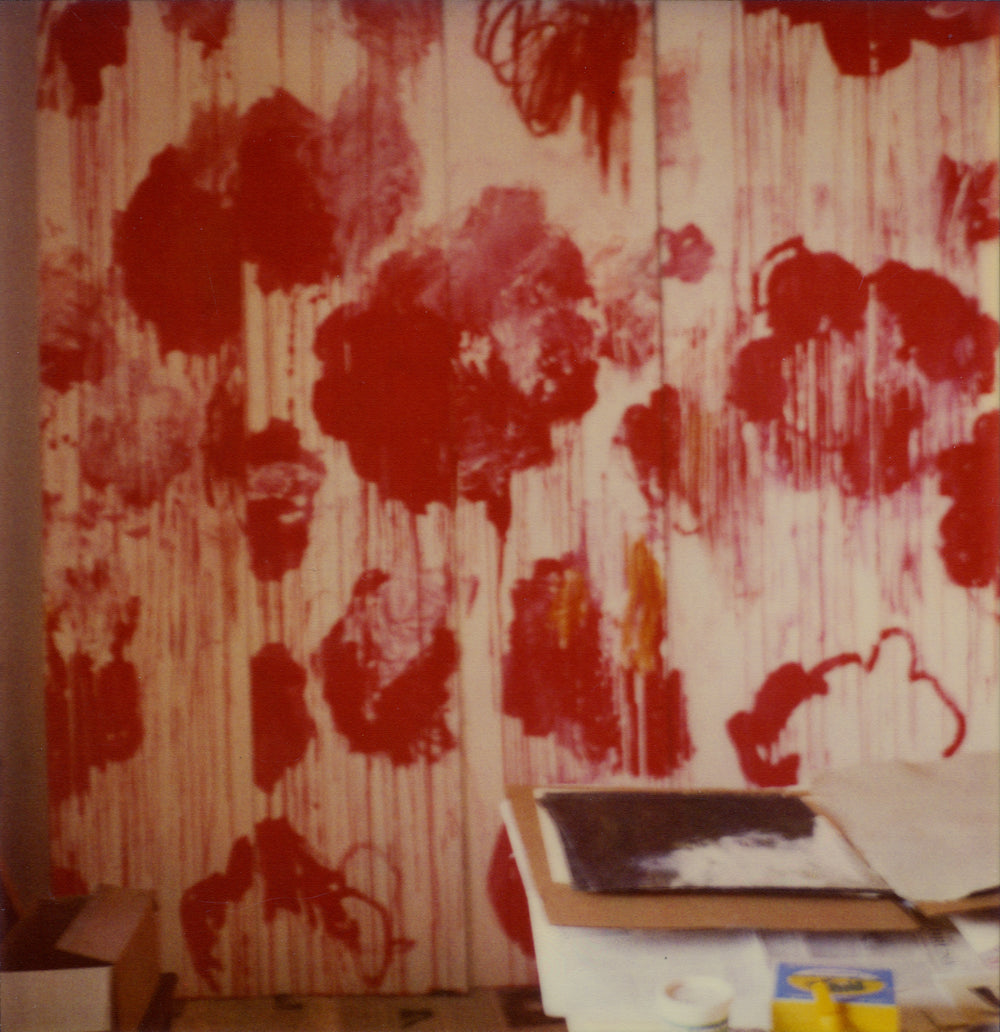 Cy Twombly, Unfinished Painting, Gaeta, 2006.