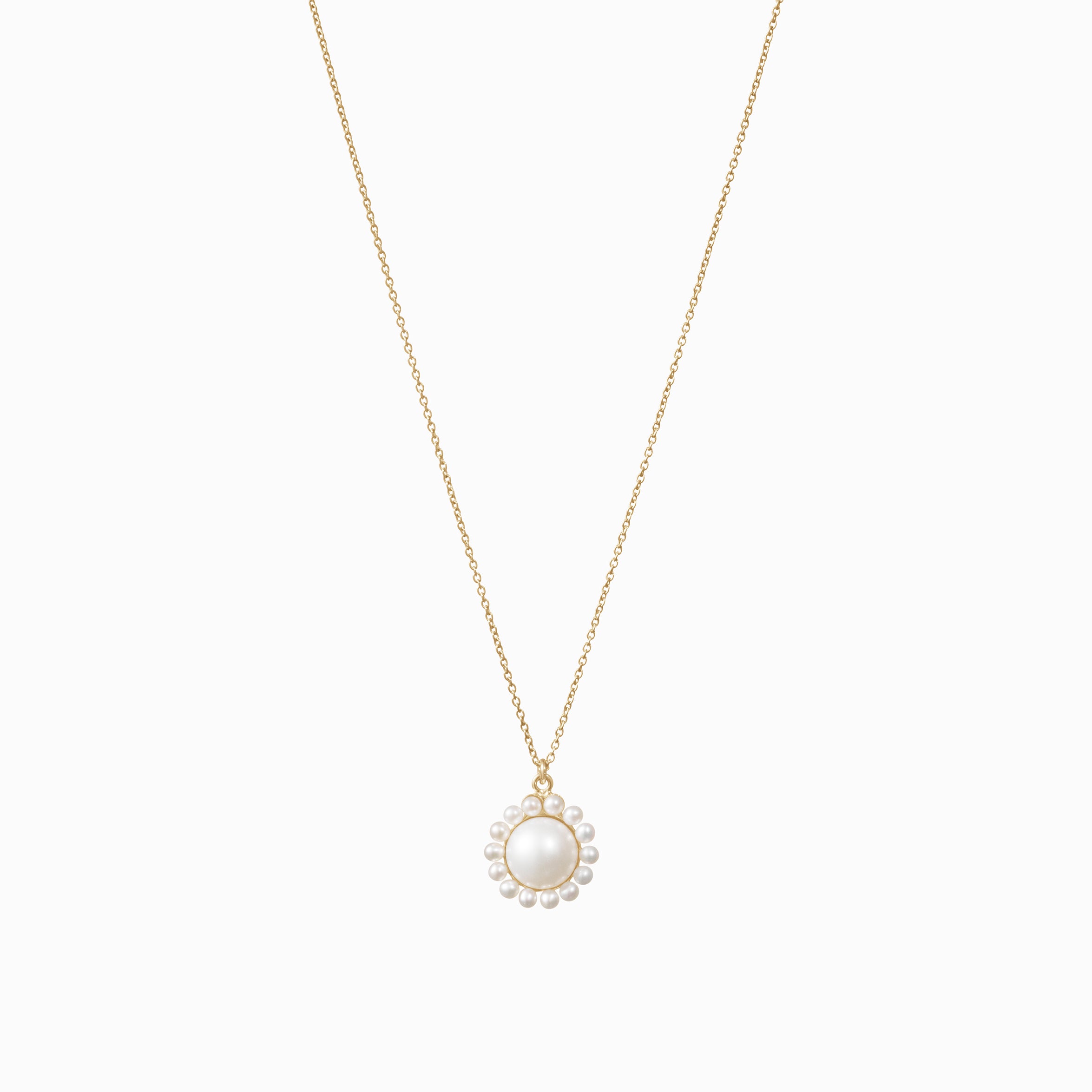 Multibead Long Pendant Necklace | Jewellery & Hair Accessories | The White  Company UK