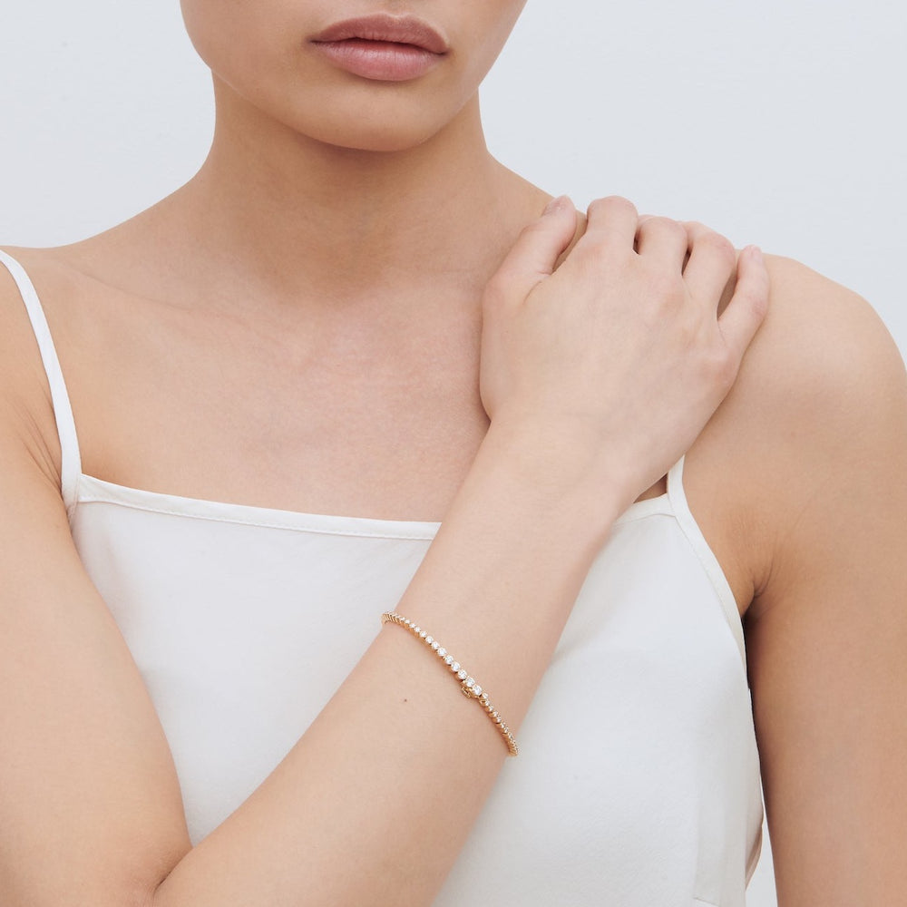 Bracelet de Tennis Nuage