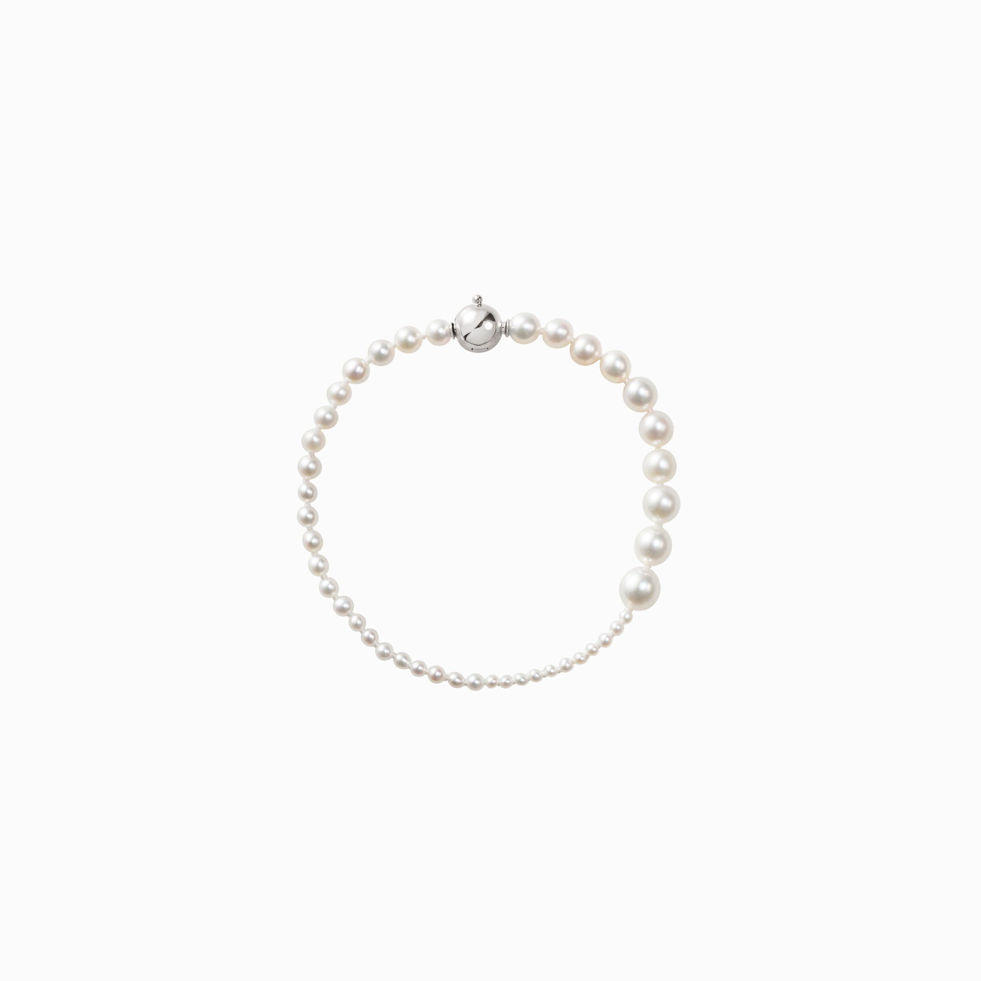 Petit Bracelet Peggy Blanc